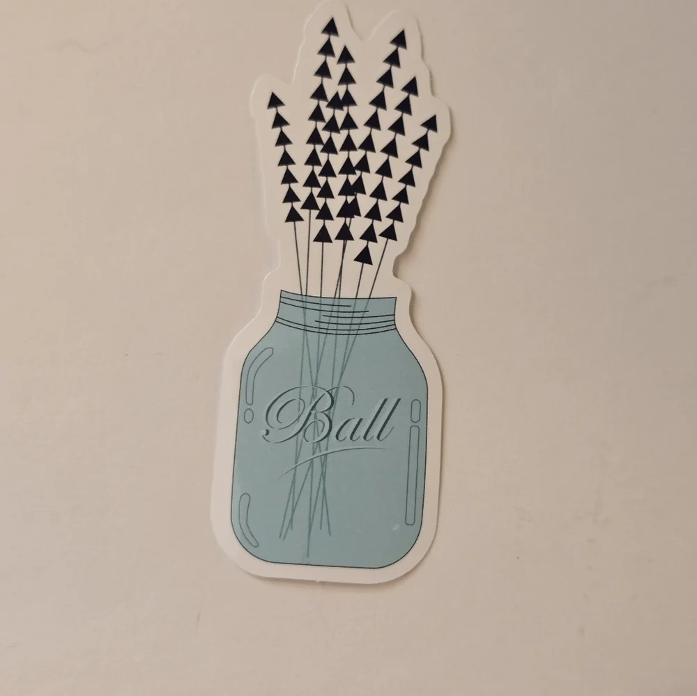 10/$10 Ball Jar Sticker - Picture 1 of 2